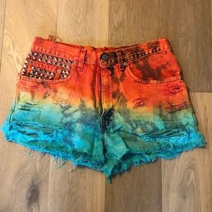 Levi’s Distressed Shorts